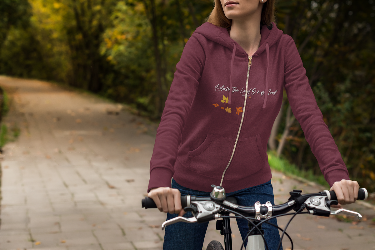 Bless The Lord O My Soul Ver. 2 | Ladies' Heavy Blend™ Full Zip Hooded Sweatshirt