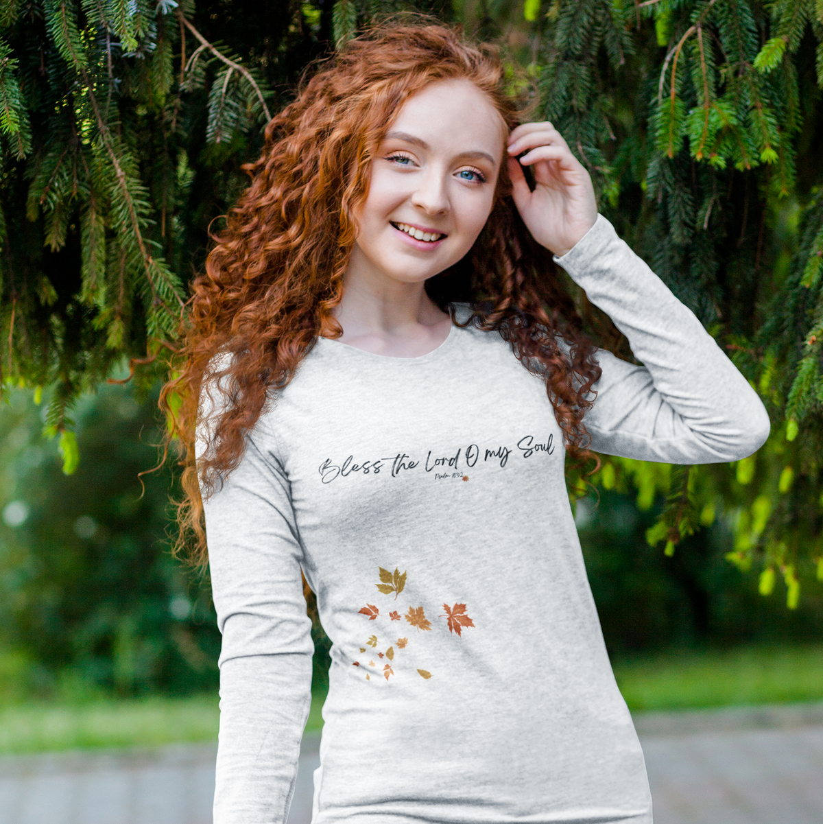 Bless The Lord O My Soul | Ladies' Ultra Cotton Long Sleeve Tee