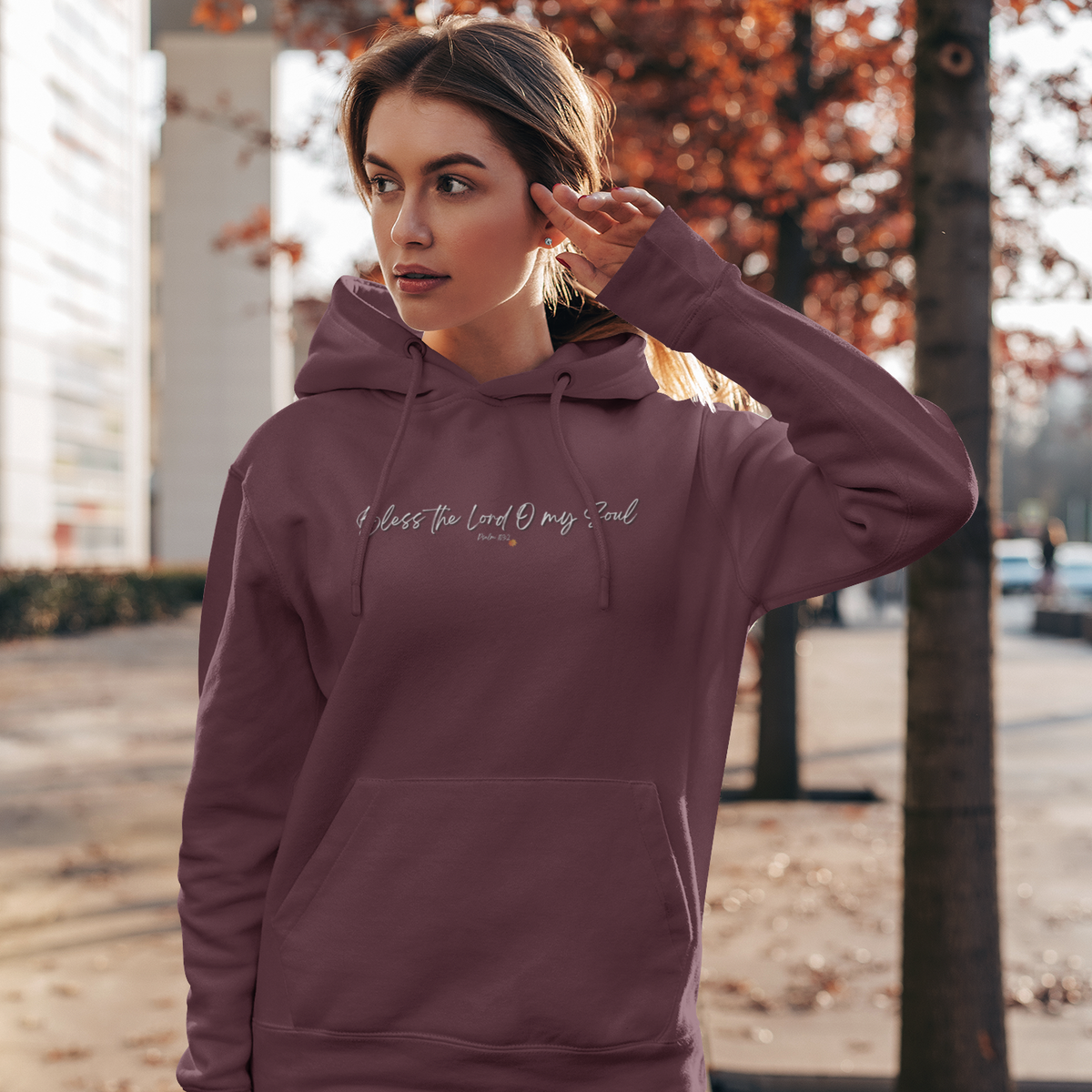 Bless The Lord O My Soul | Ladies' Heavy Blend™ Hooded Sweatshirt