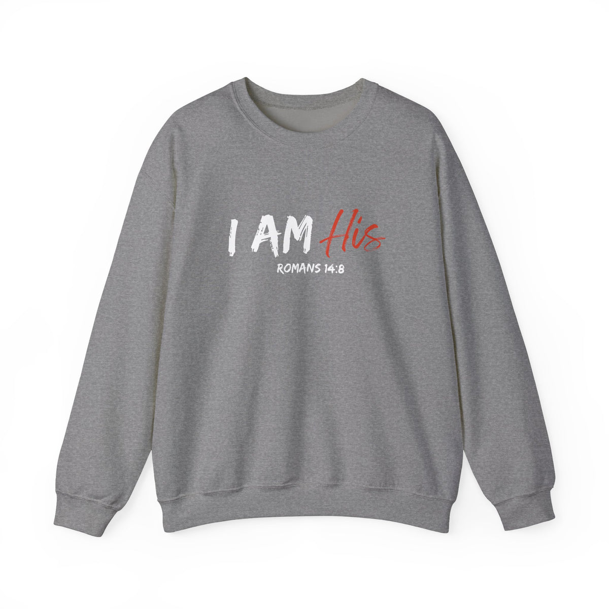 I Am His- Unisex Heavy Blend™ Crewneck Sweatshirt