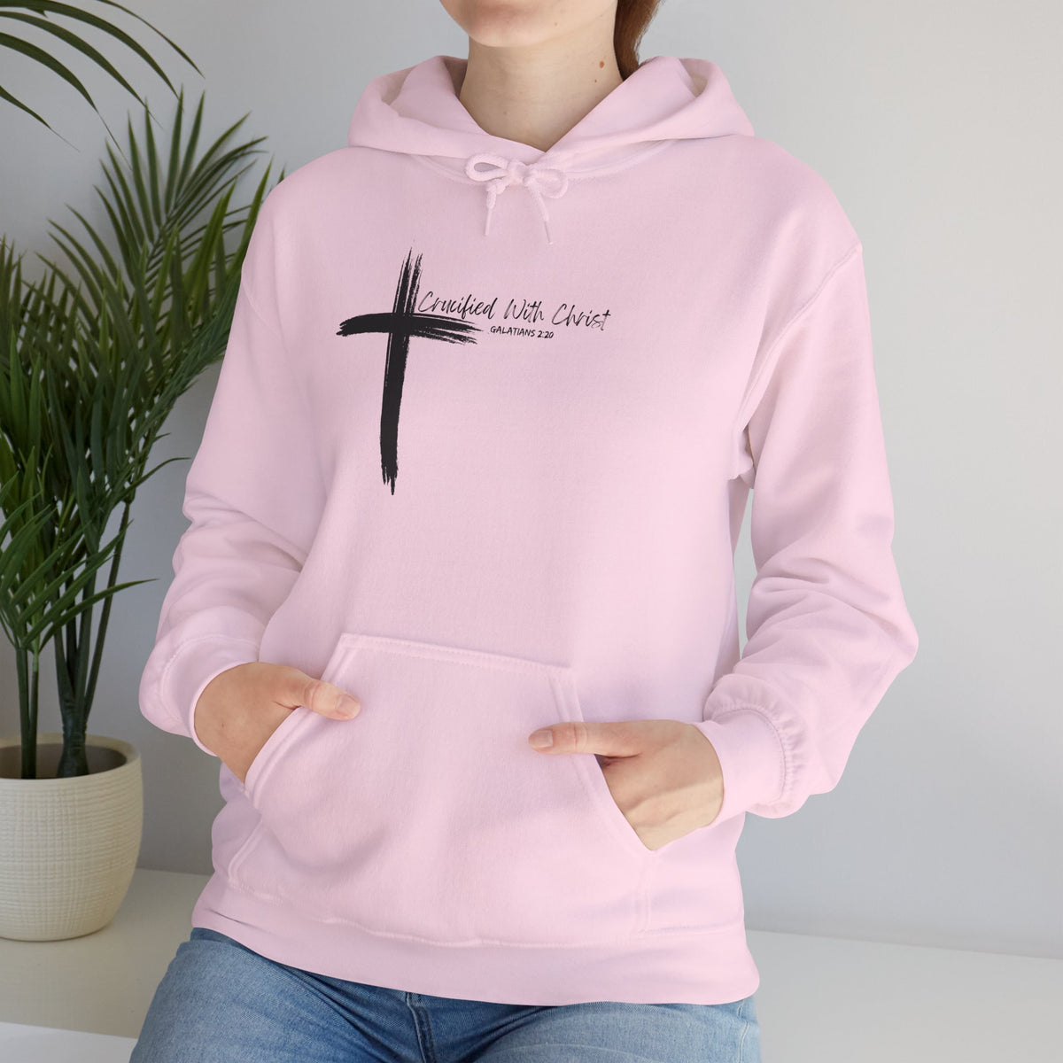 Crucified With Christ Ver.2- Unisex Heavy Blend Hoodie