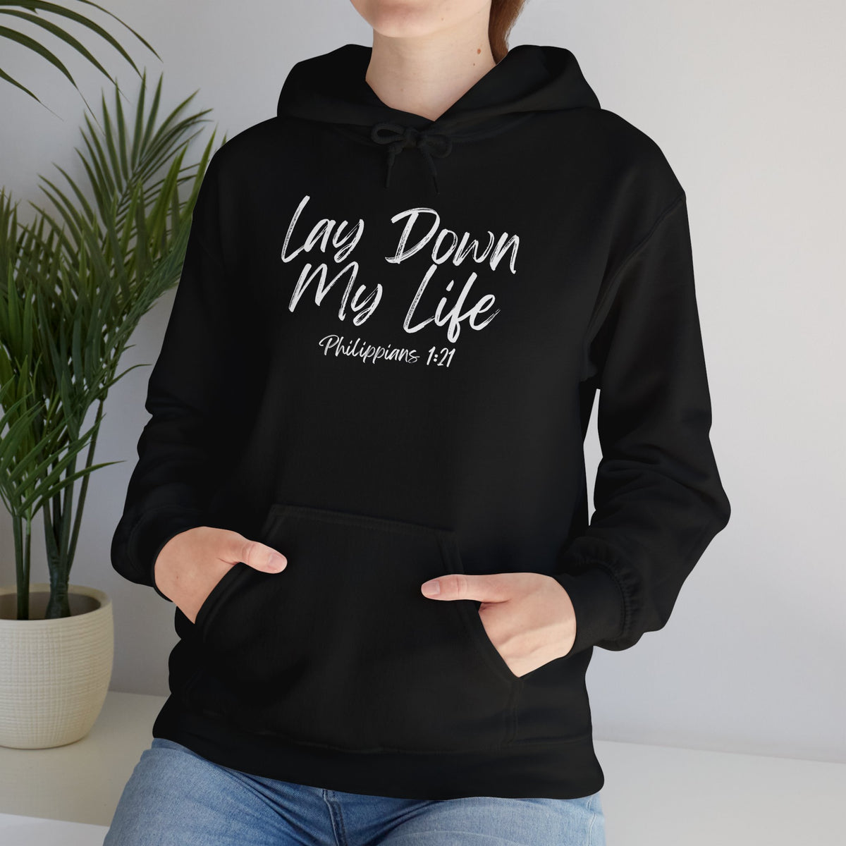 Lay Down My Life- Unisex Heavy Blend™ Hooded Sweatshirt