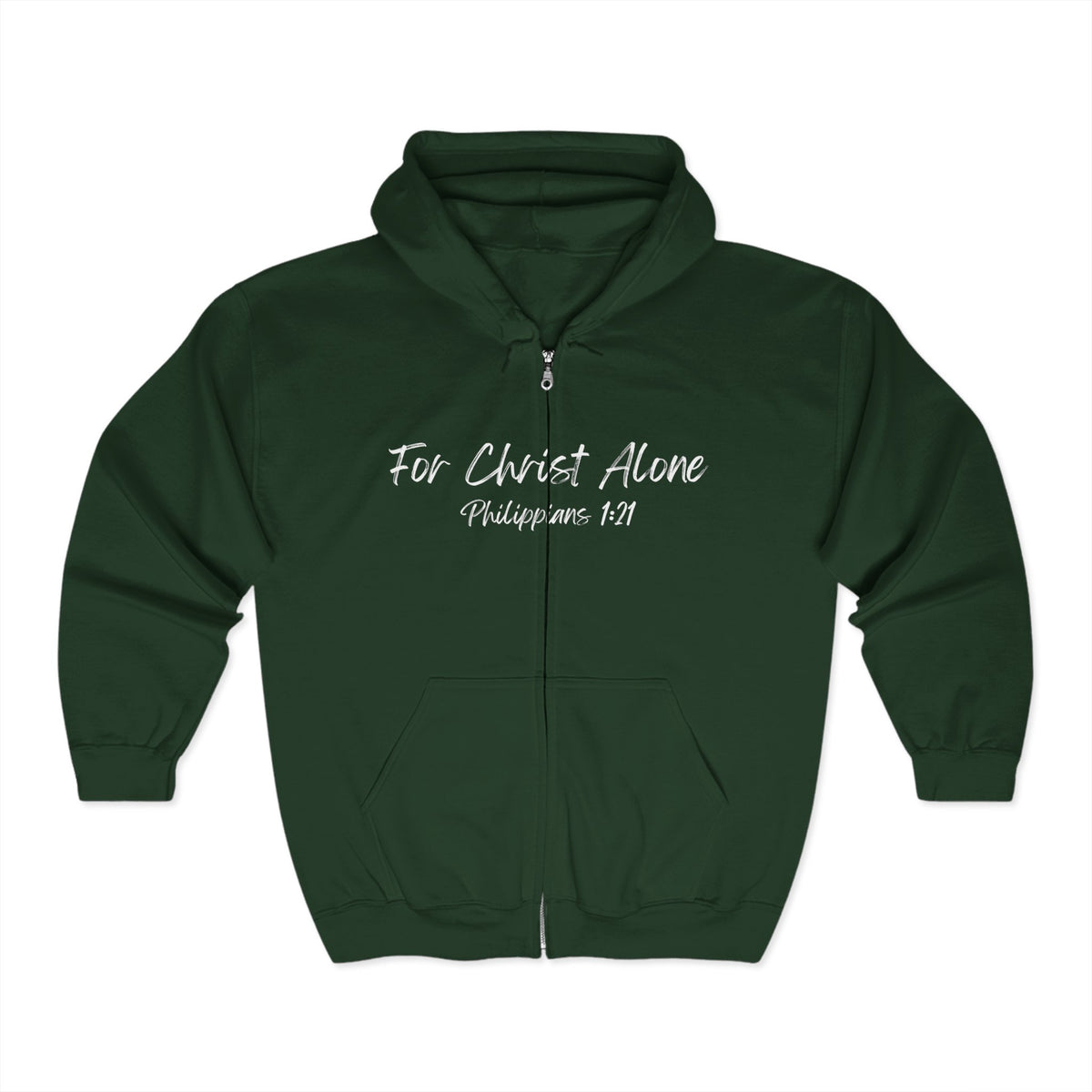 For Christ Alone | Unisex Heavy Blend™ Full Zip Hooded Sweatshirt
