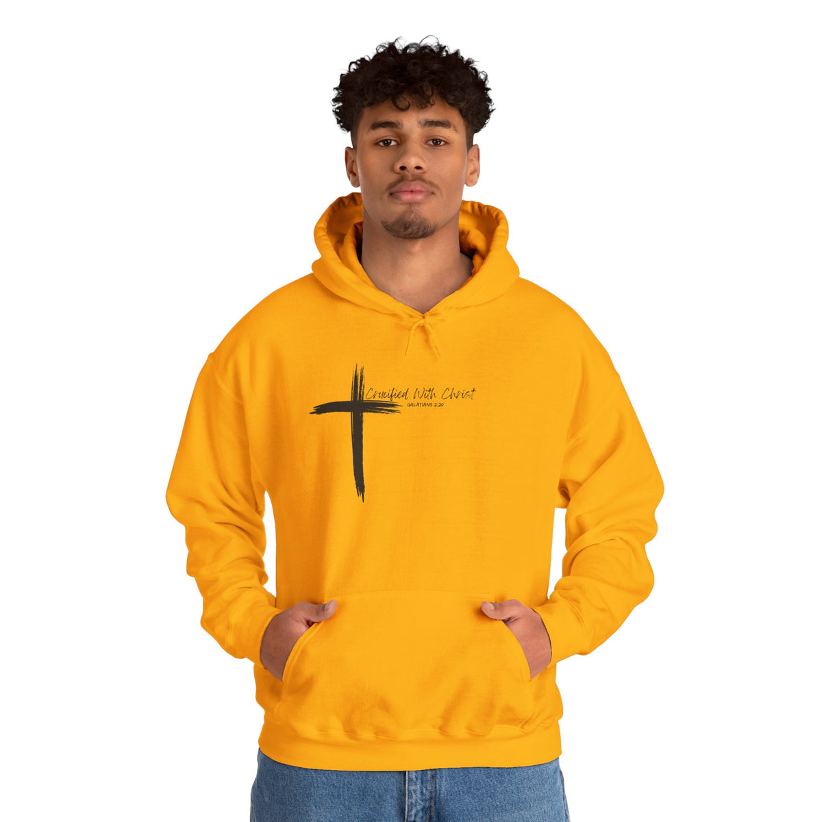 Crucified With Christ Ver.2- Unisex Heavy Blend Hoodie