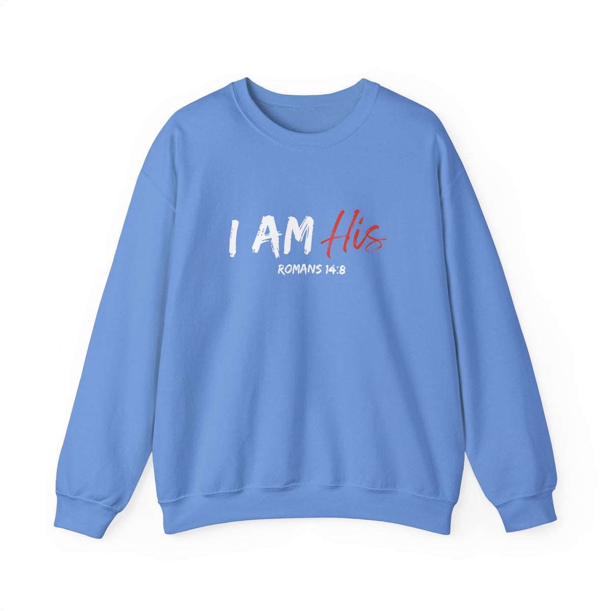 I Am His- Unisex Heavy Blend™ Crewneck Sweatshirt