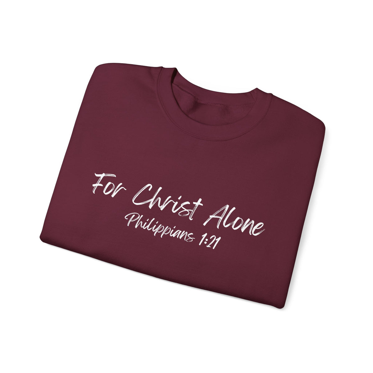For Christ Alone- Unisex Heavy Blend™ Crewneck Sweatshirt