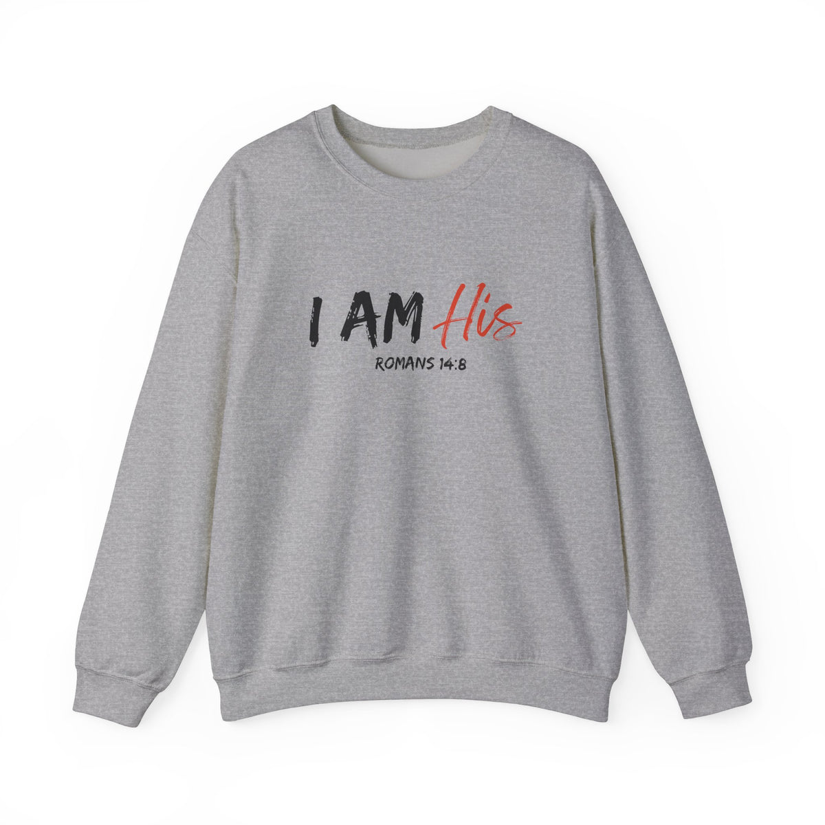 I Am His- Unisex Heavy Blend™ Crewneck Sweatshirt