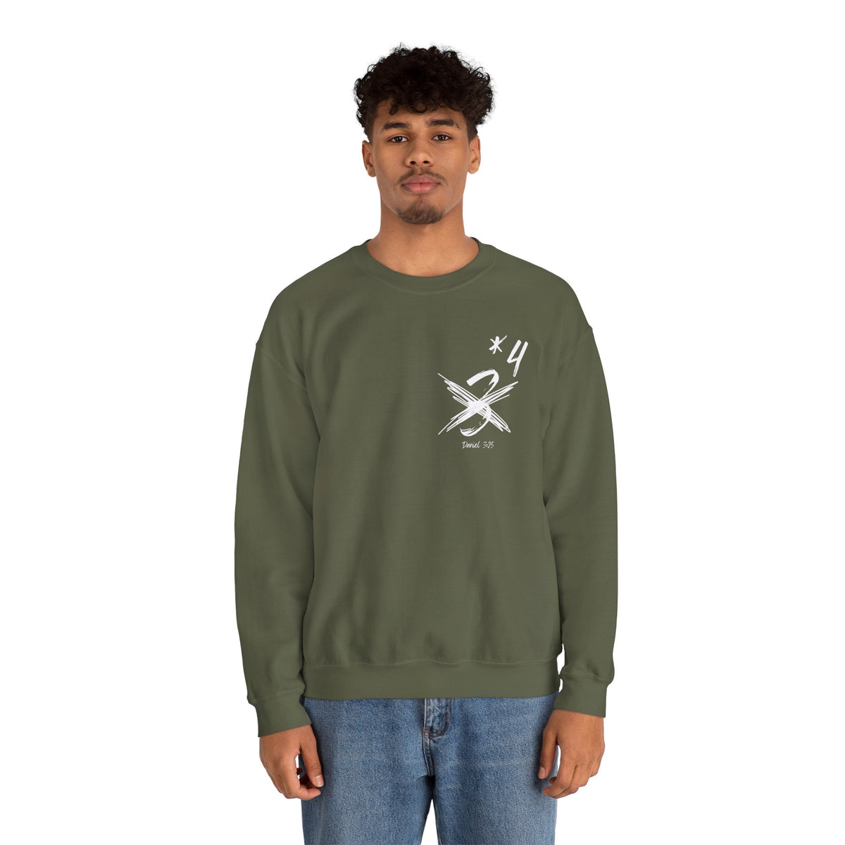 Not Just Three- Unisex Heavy Blend™ Crewneck Sweatshirt