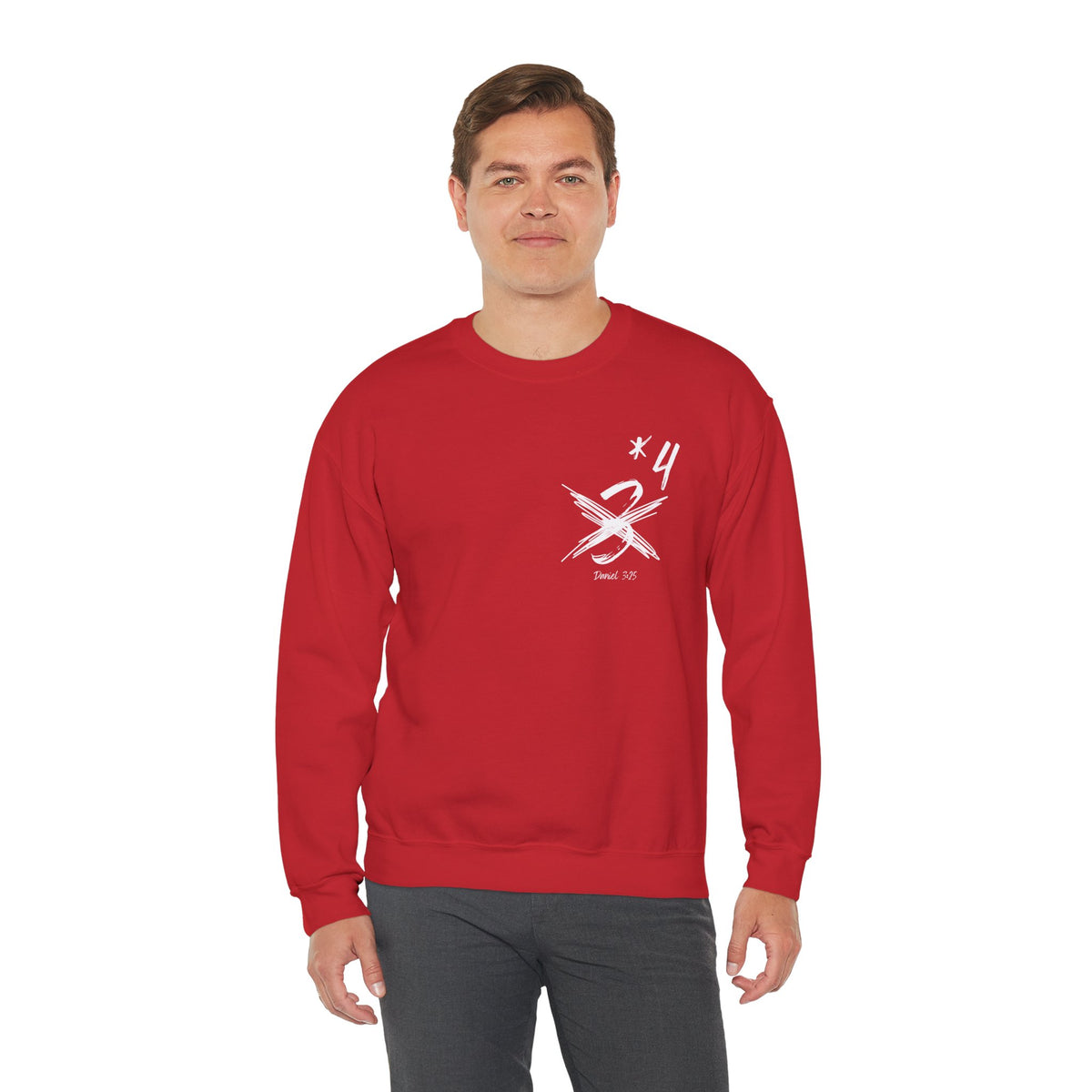 Not Just Three- Unisex Heavy Blend™ Crewneck Sweatshirt