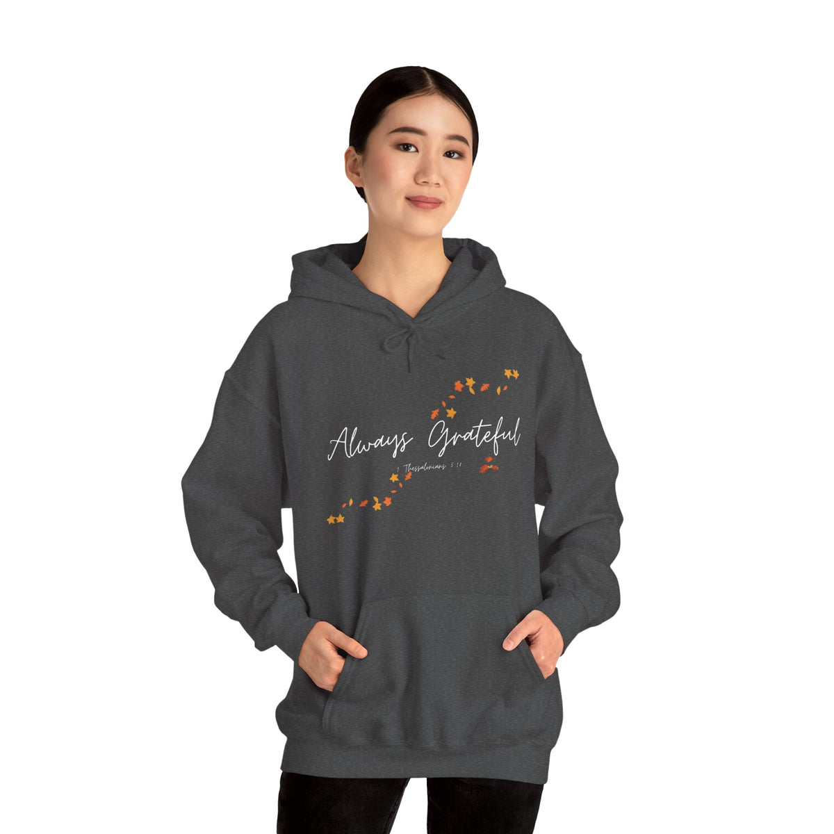 Always Grateful | Ladies' Heavy Blend™ Hooded Sweatshirt