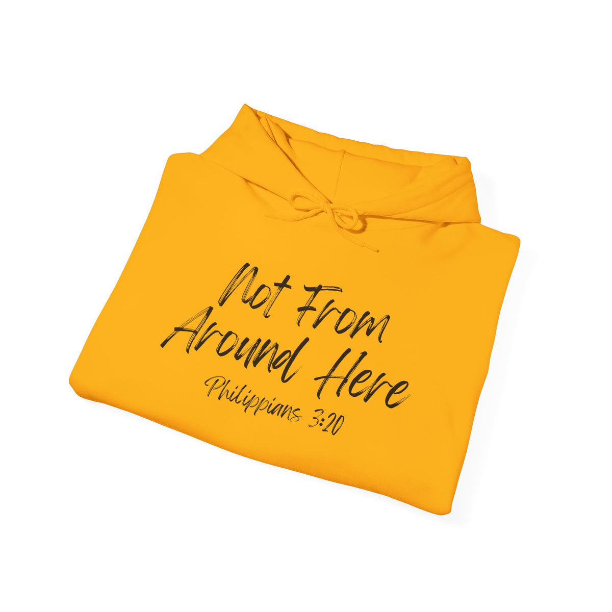 Not From Around Here- Unisex Heavy Blend™ Hooded Sweatshirt