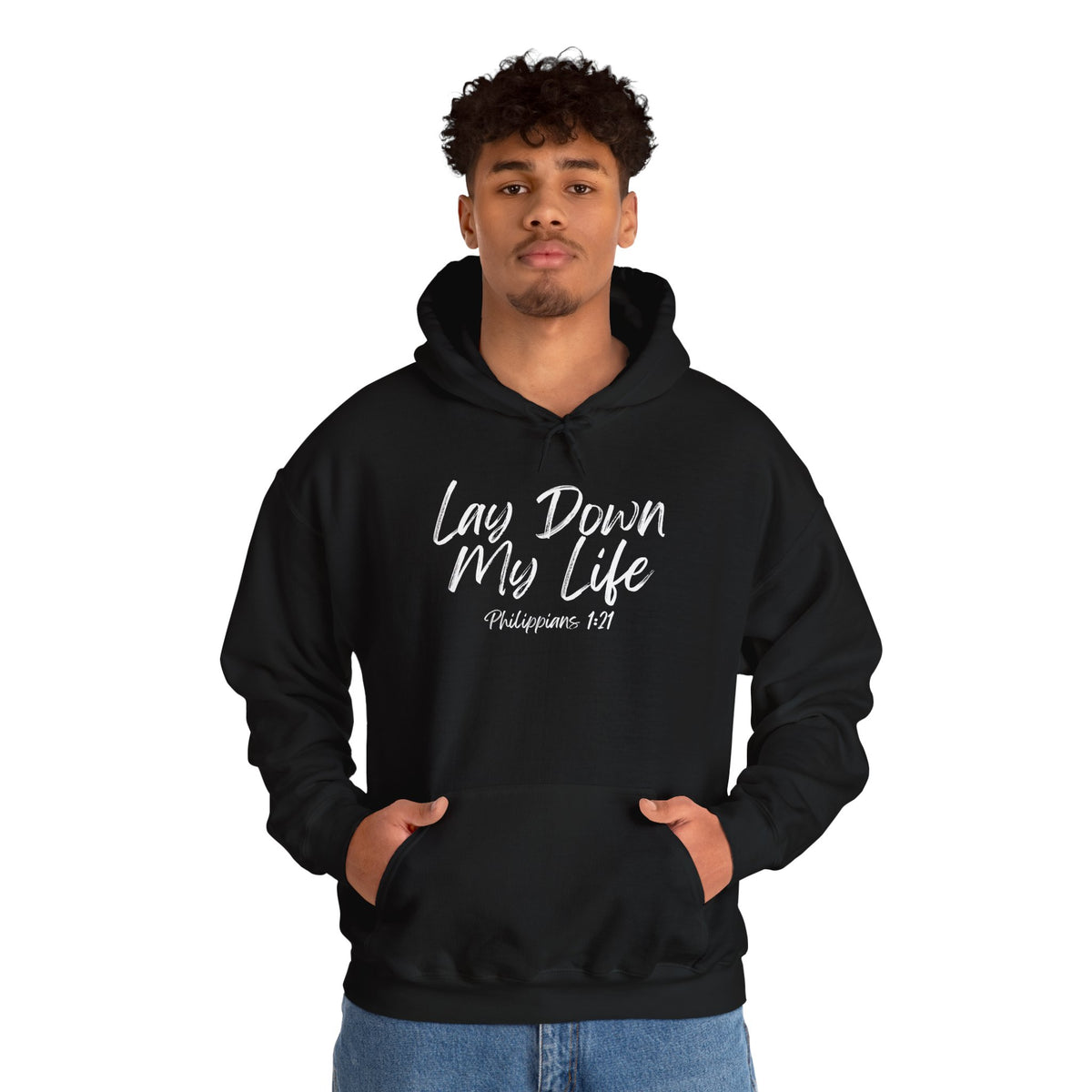 Lay Down My Life- Unisex Heavy Blend™ Hooded Sweatshirt