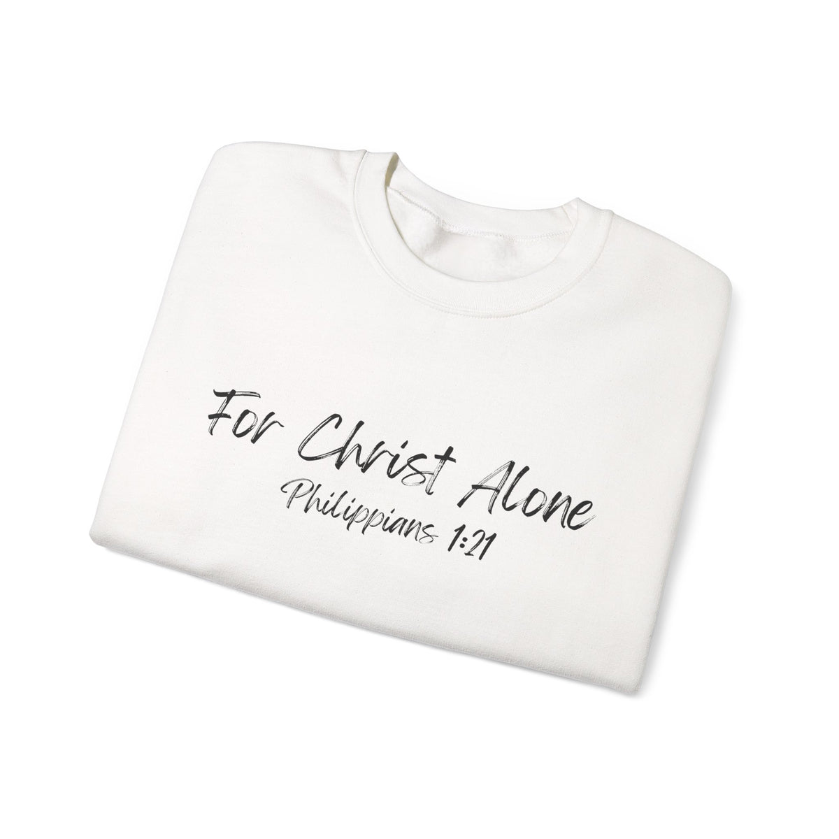 For Christ Alone- Unisex Heavy Blend™ Crewneck Sweatshirt
