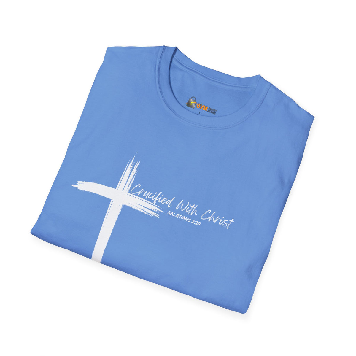 Crucified With Christ Ver.2- Unisex Softstyle T-Shirt