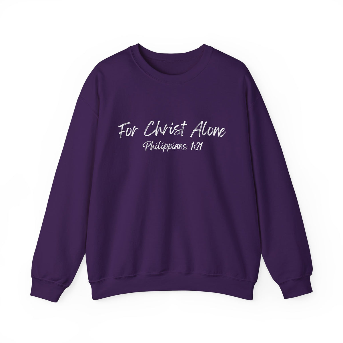 For Christ Alone- Unisex Heavy Blend™ Crewneck Sweatshirt