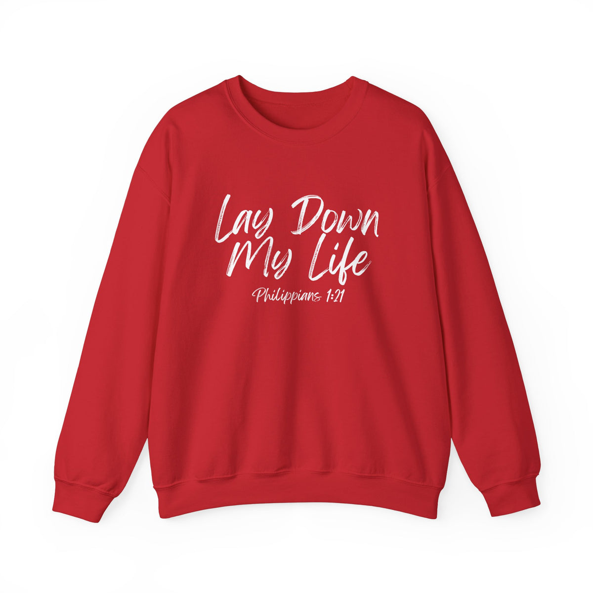 Lay Down My Life- Unisex Heavy Blend™ Crewneck Sweatshirt