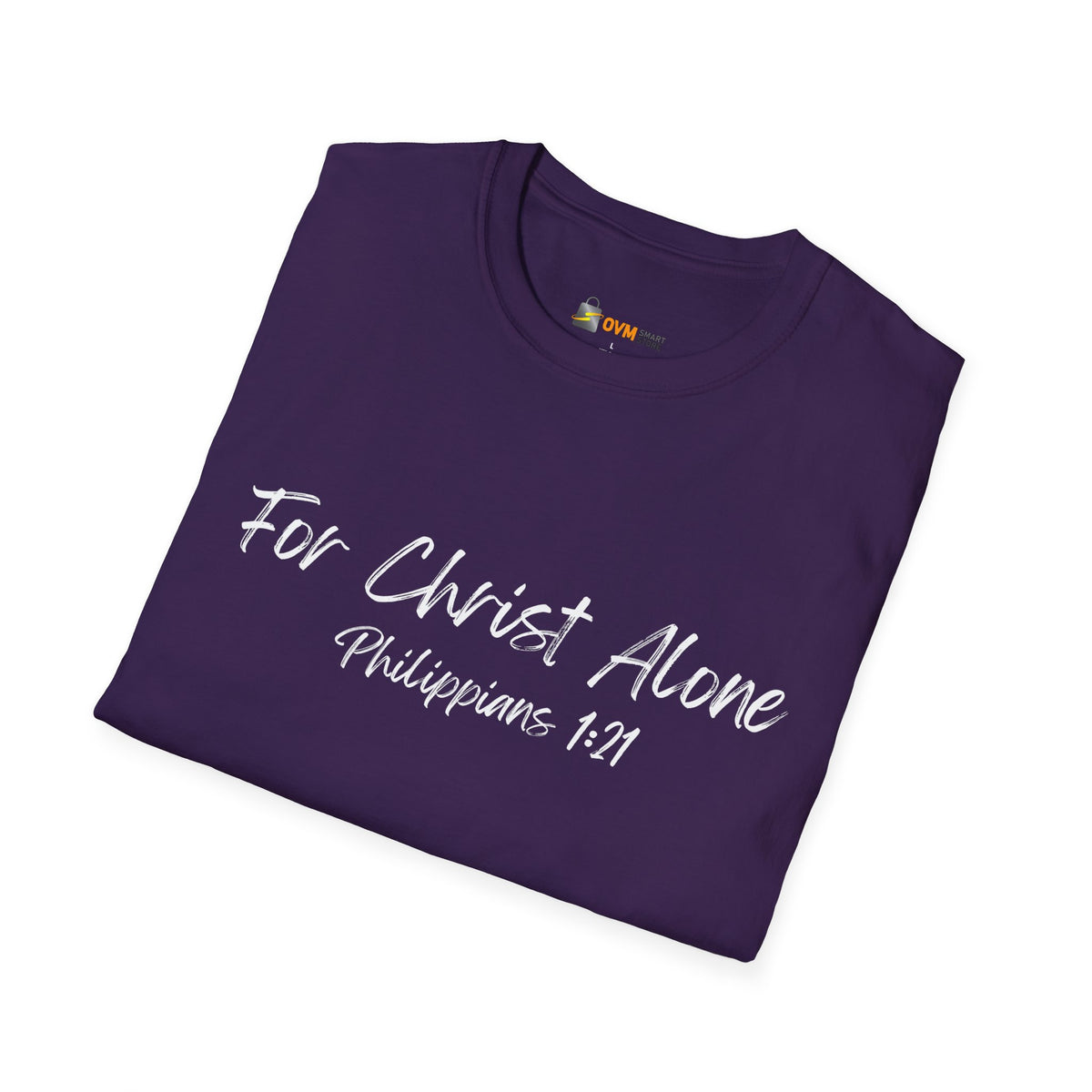 For Christ Alone- Unisex Softstyle T-Shirt