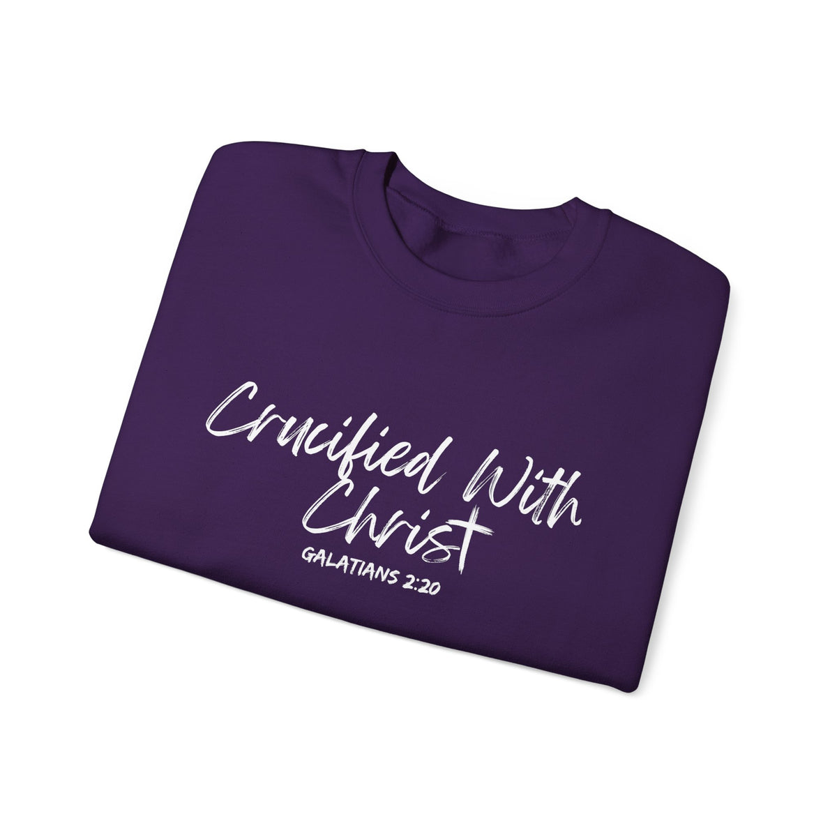 Crucified With Christ- Unisex Heavy Blend™ Crewneck Sweatshirt