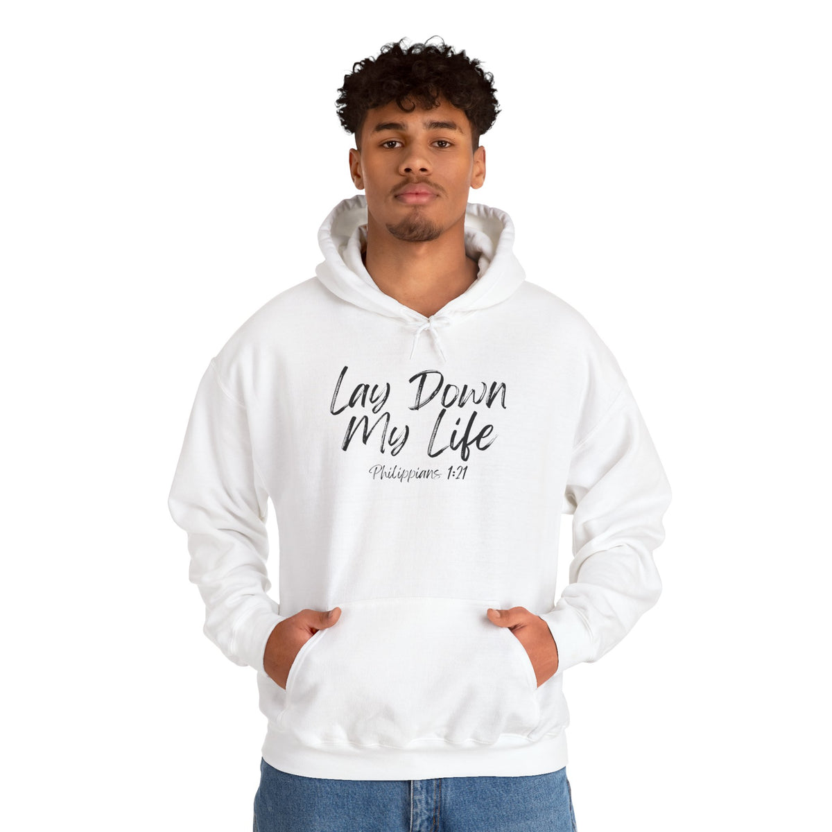 Lay Down My Life- Unisex Heavy Blend™ Hooded Sweatshirt