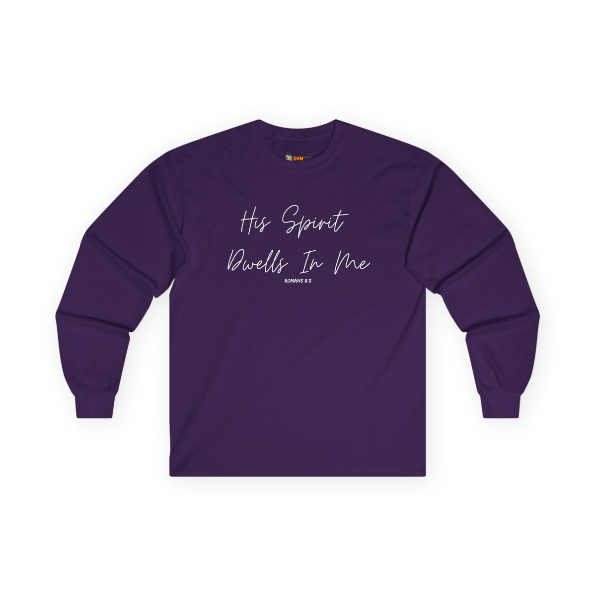 His Spirit Dwells In Me- Unisex Ultra Cotton Long Sleeve Tee