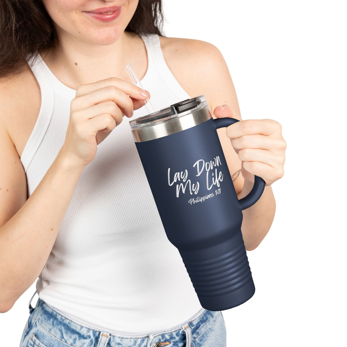 Lay Down My Life- Insulated Travel Mug, 40oz