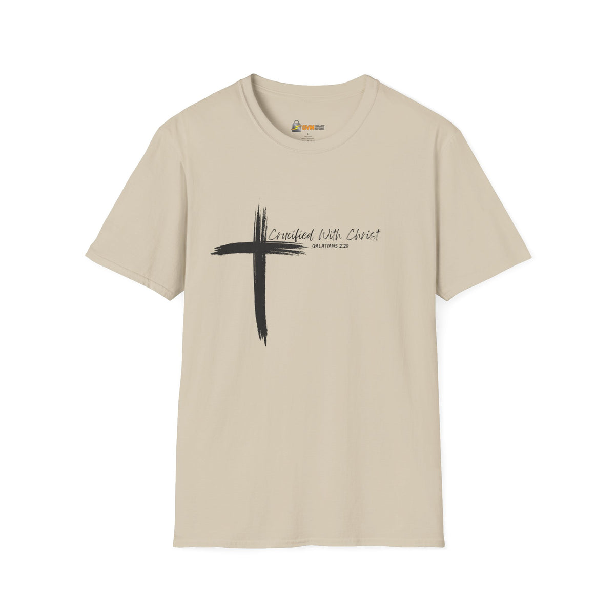 Crucified With Christ Ver.2- Unisex Softstyle T-Shirt