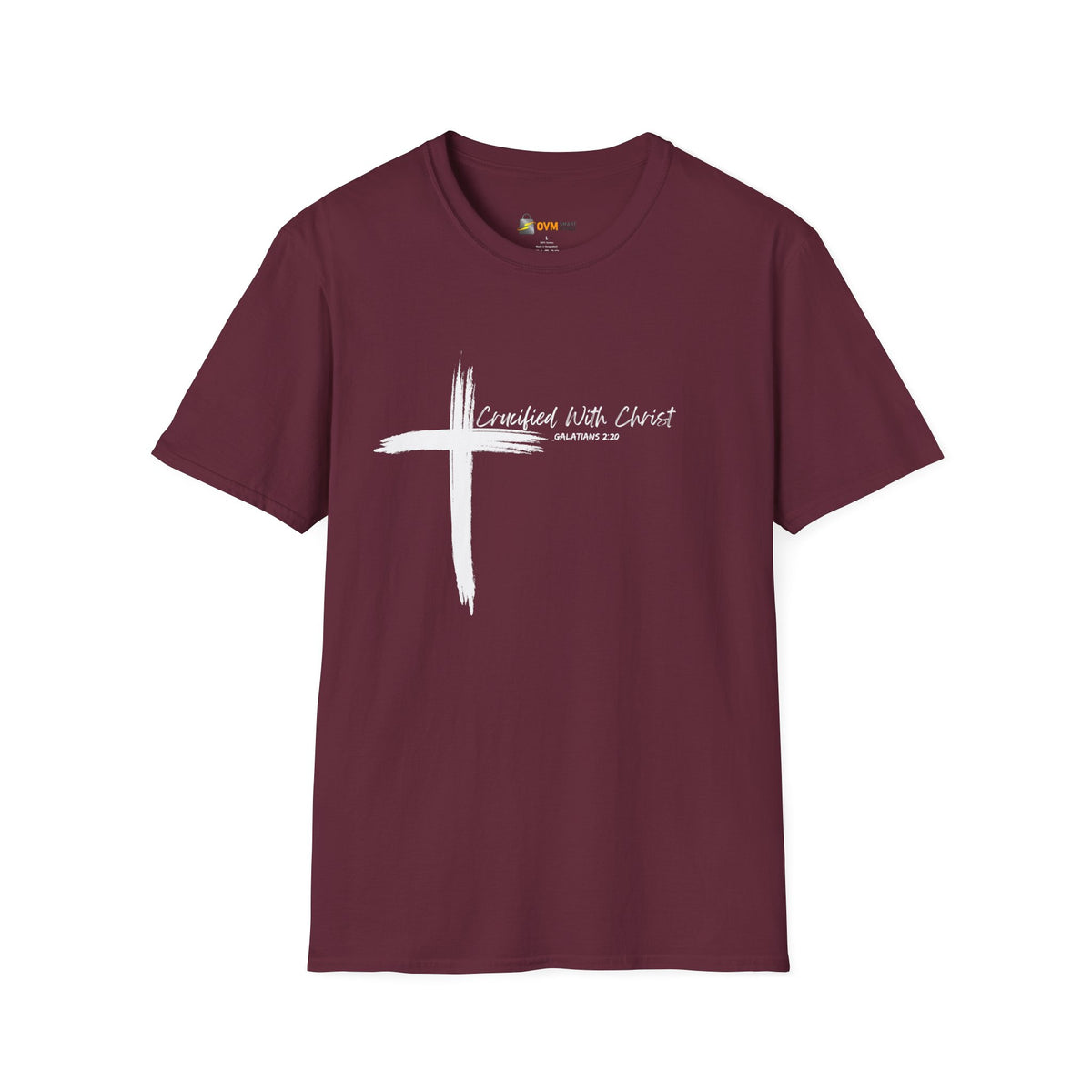 Crucified With Christ Ver.2- Unisex Softstyle T-Shirt