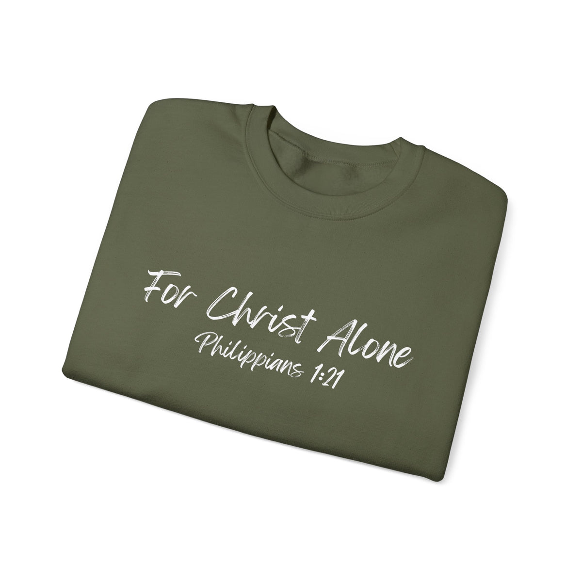 For Christ Alone- Unisex Heavy Blend™ Crewneck Sweatshirt