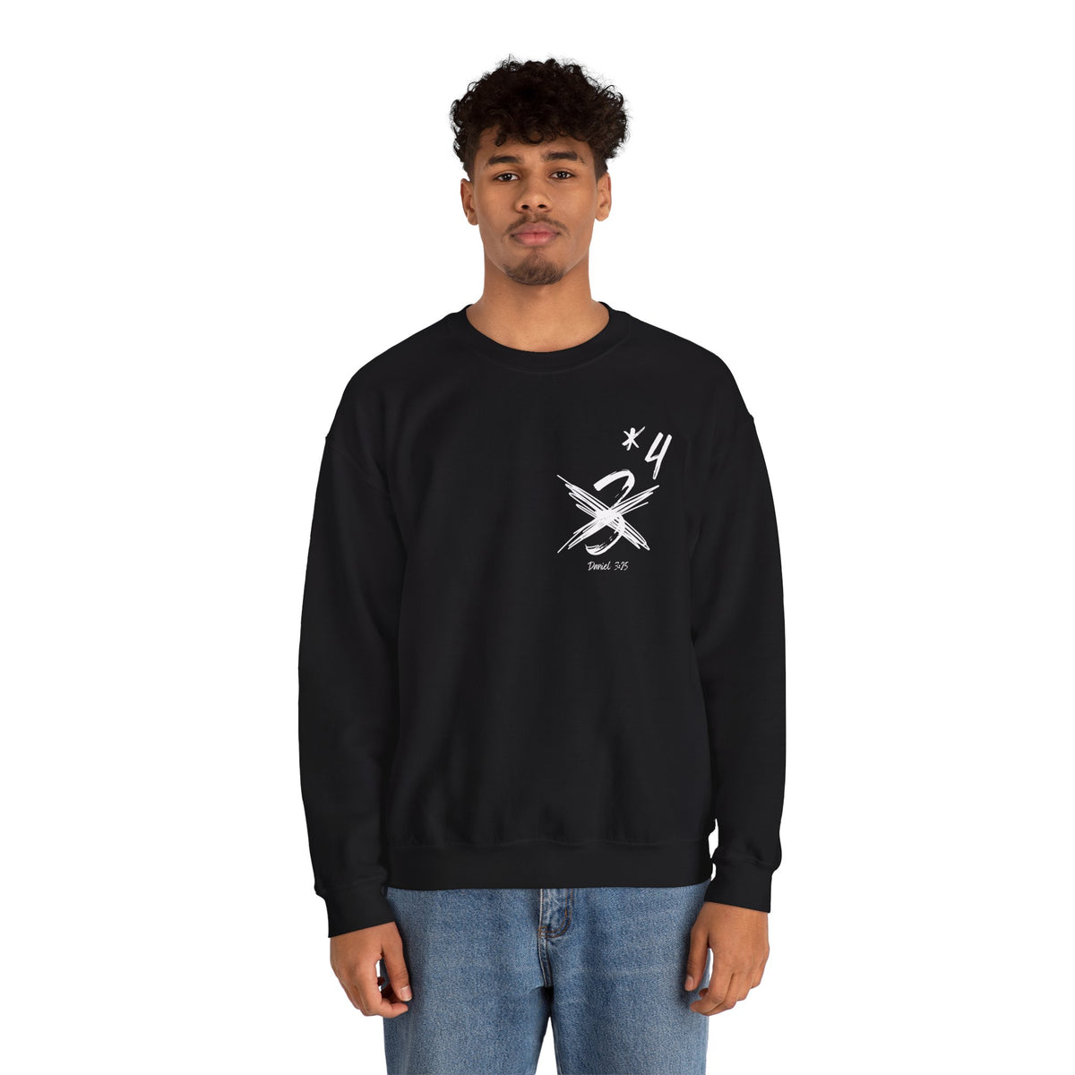Not Just Three- Unisex Heavy Blend™ Crewneck Sweatshirt