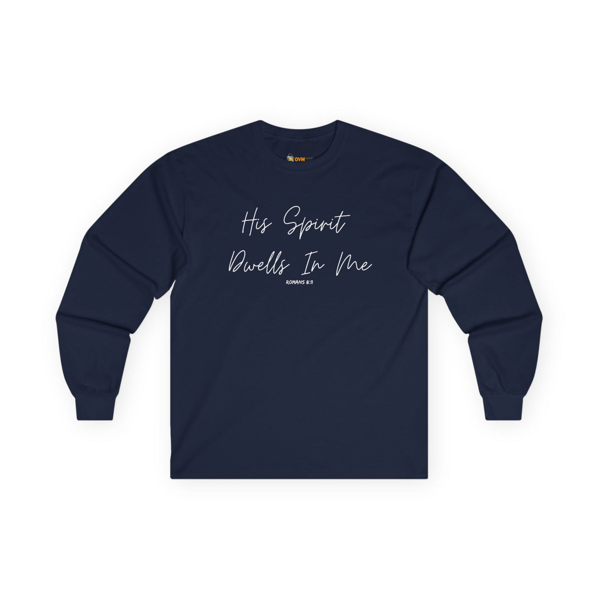 His Spirit Dwells In Me- Unisex Ultra Cotton Long Sleeve Tee