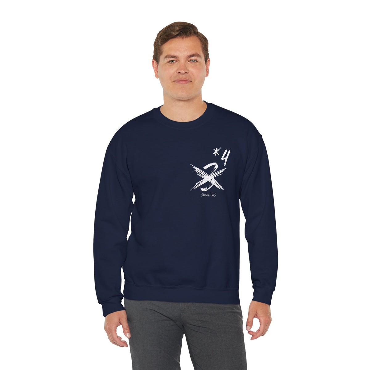 Not Just Three- Unisex Heavy Blend™ Crewneck Sweatshirt