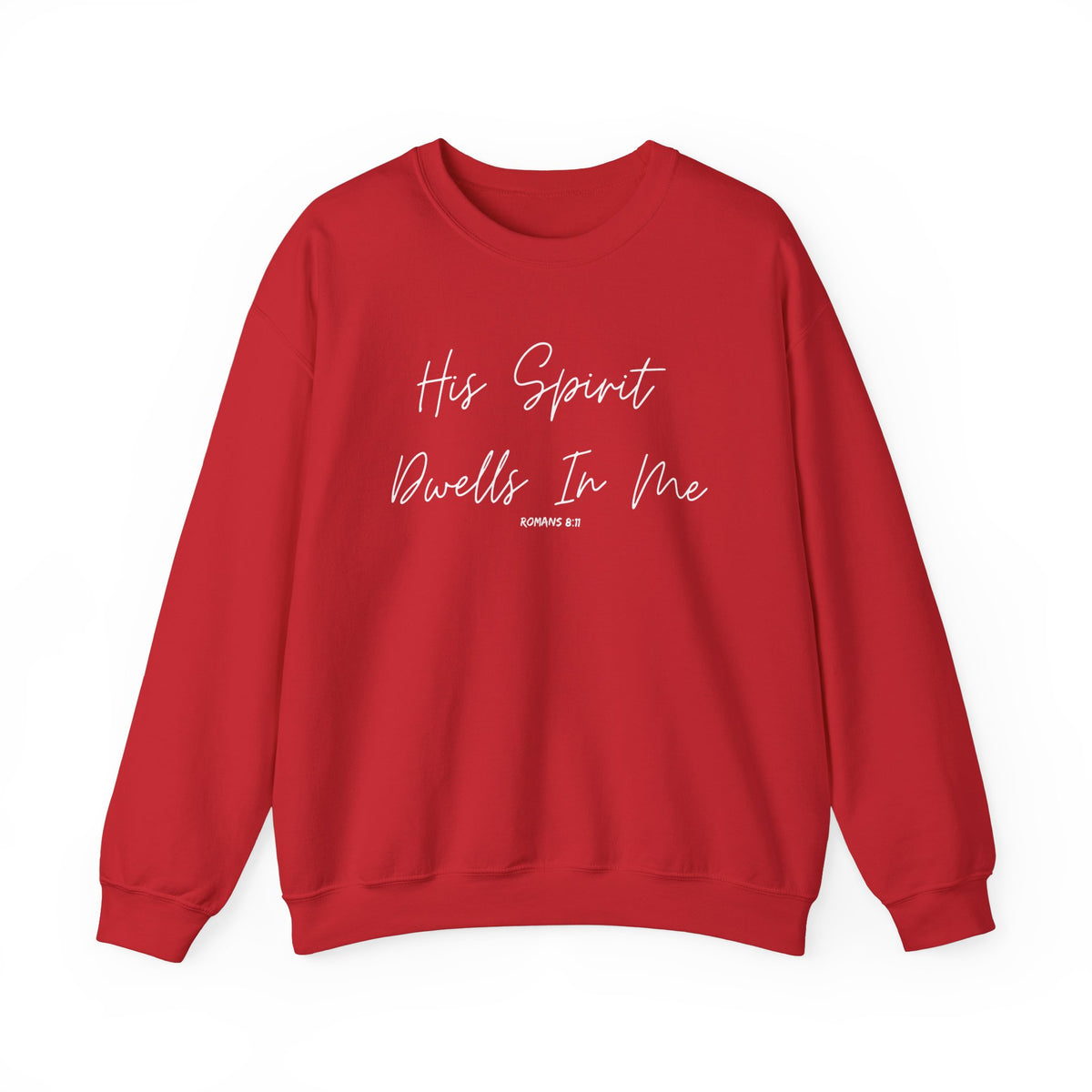 His Spirit Dwells In Me- Unisex Heavy Blend™ Crewneck Sweatshirt