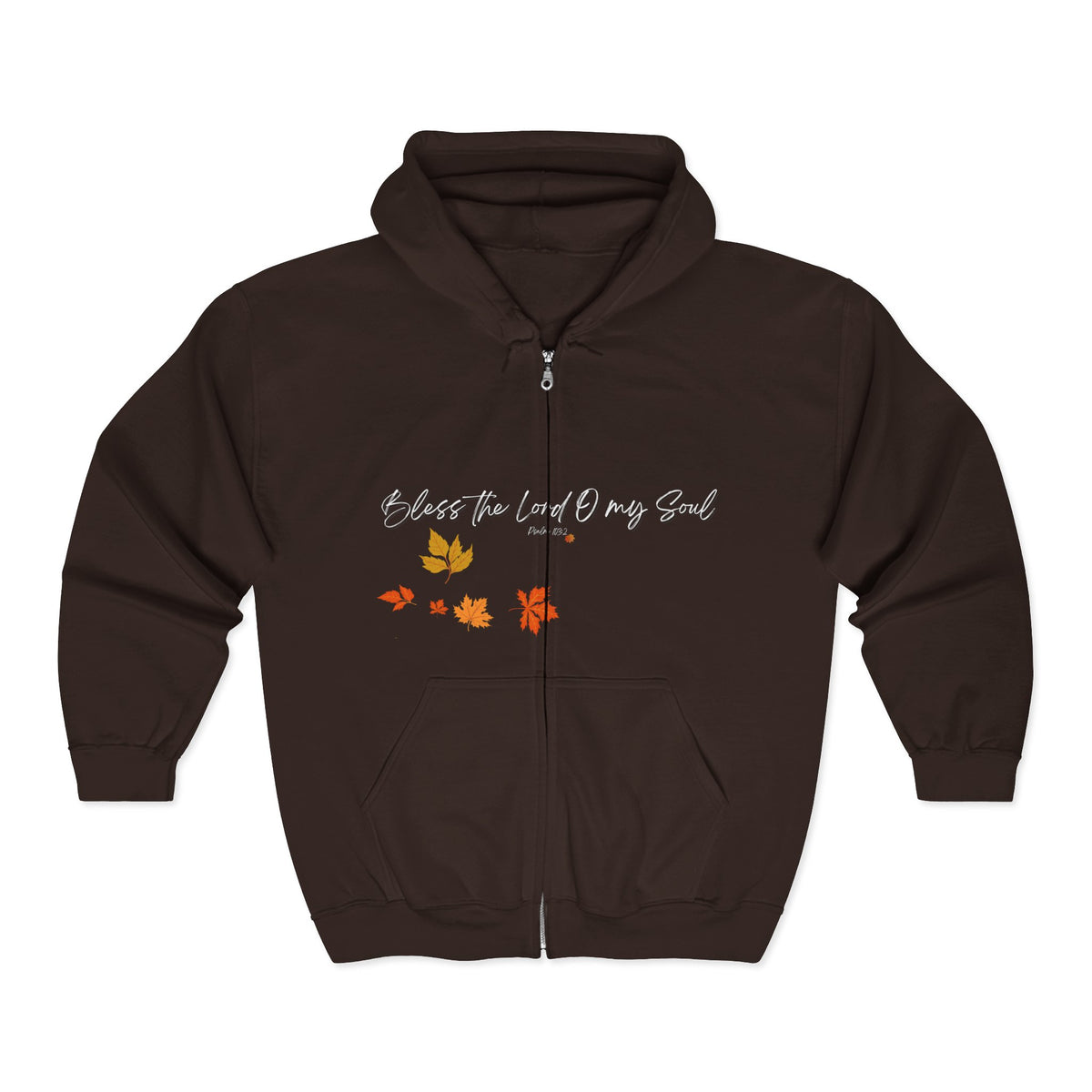 Bless The Lord O My Soul Ver. 2 | Ladies' Heavy Blend™ Full Zip Hooded Sweatshirt