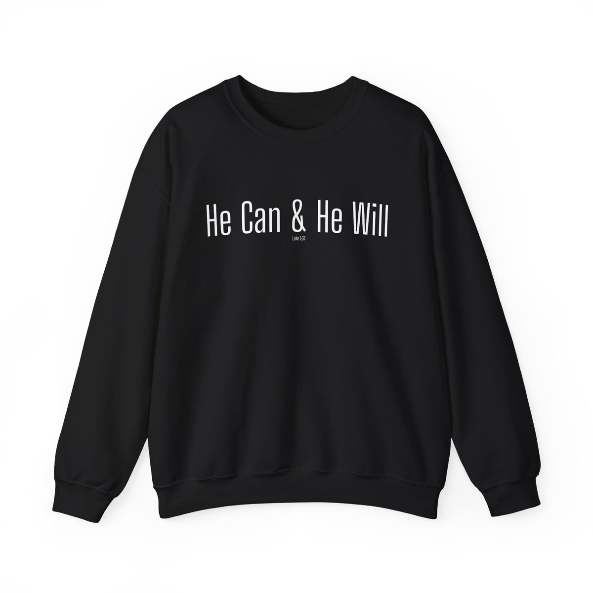He Can & He Will | Men's Heavy Blend™ Crewneck Sweatshirt