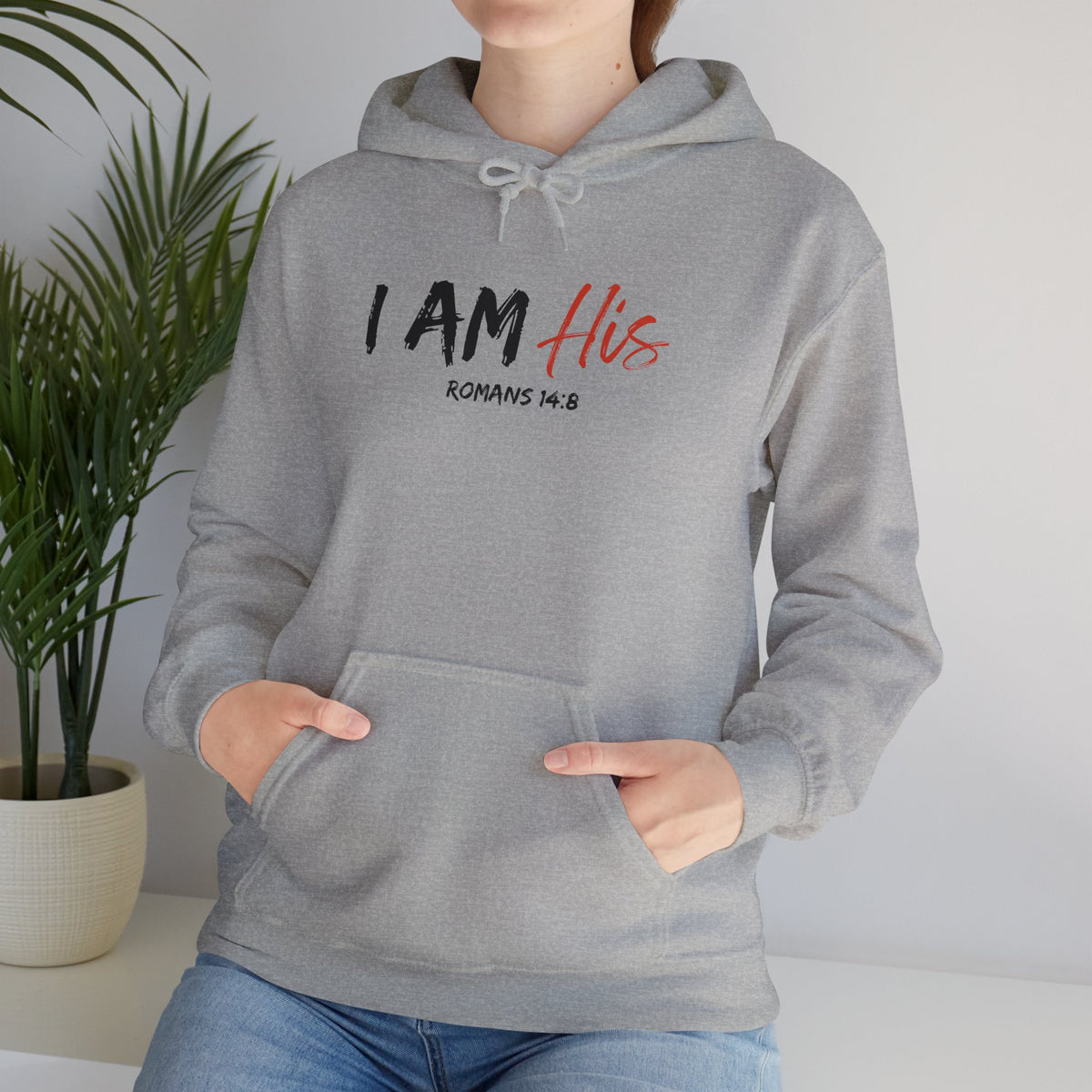 I Am His- Unisex Heavy Blend™ Hooded Sweatshirt