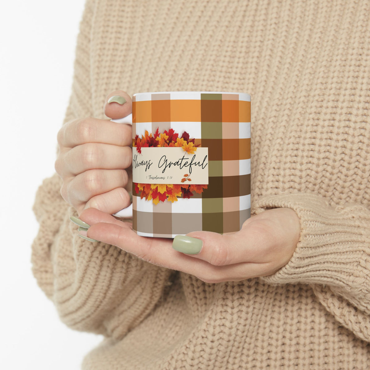 Always Grateful | Ceramic Mug, (11oz, 15oz)