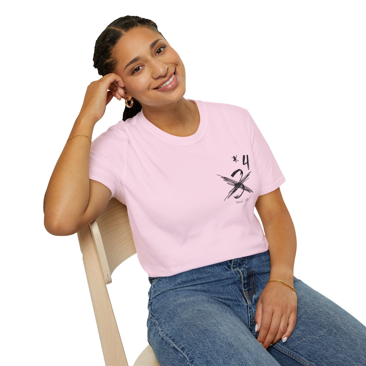 Not Just Three- Unisex Softstyle T-Shirt