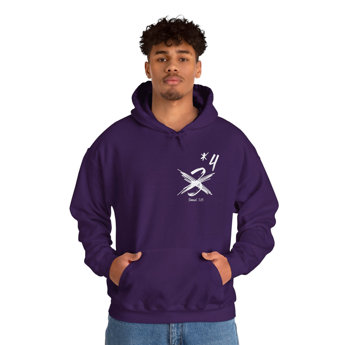 Not Just Three- Unisex Heavy Blend™ Hooded Sweatshirt