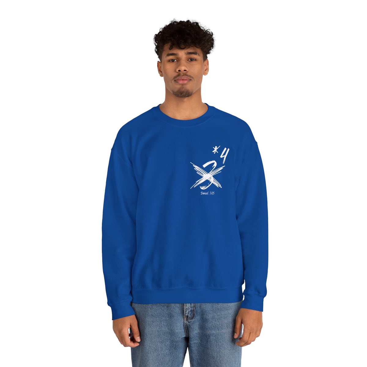 Not Just Three- Unisex Heavy Blend™ Crewneck Sweatshirt