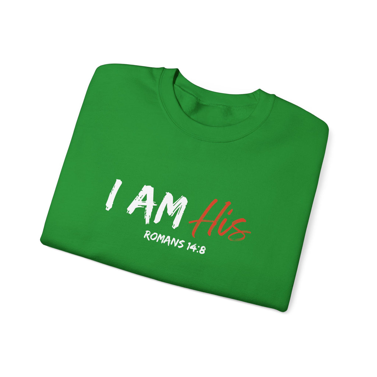 I Am His- Unisex Heavy Blend™ Crewneck Sweatshirt