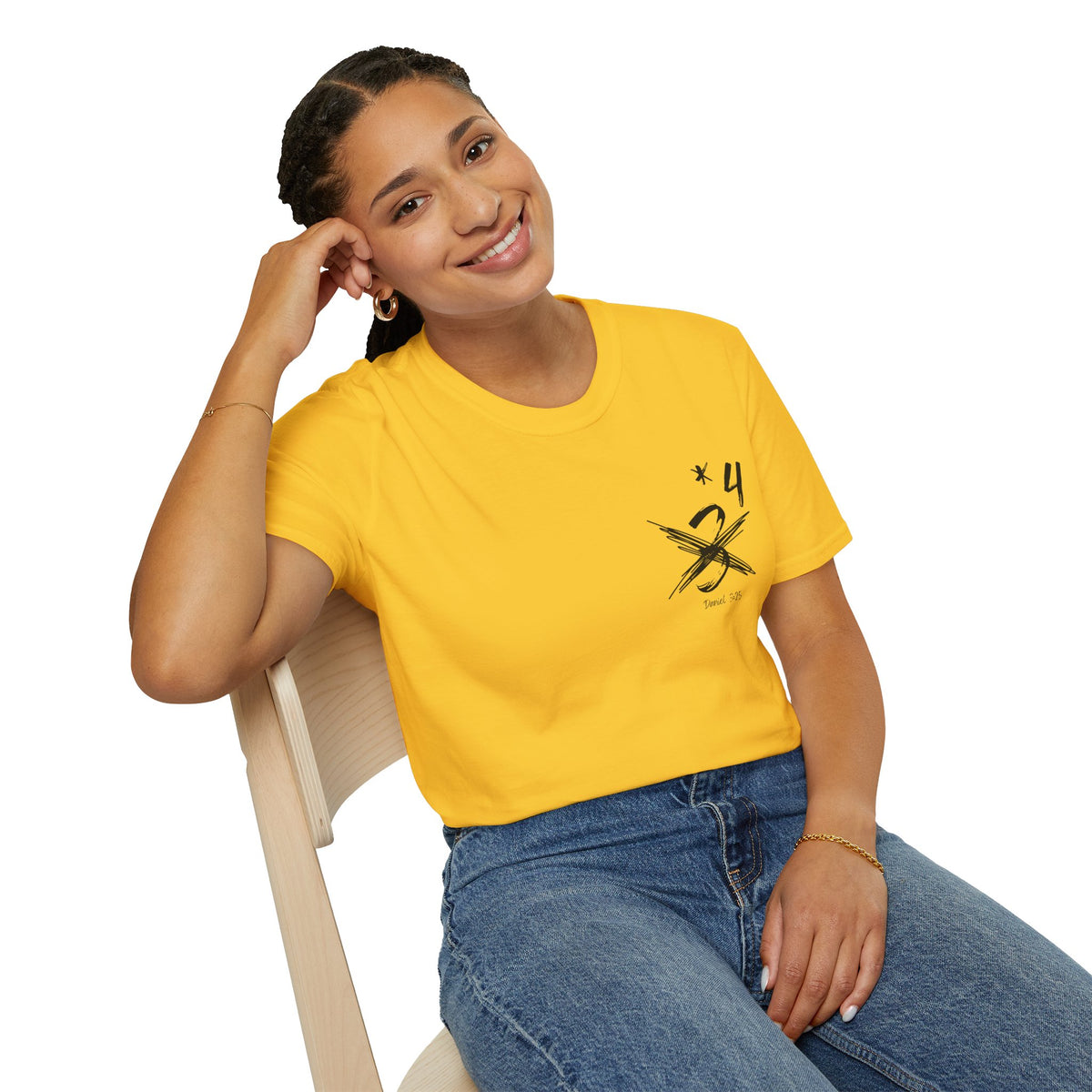 Not Just Three- Unisex Softstyle T-Shirt