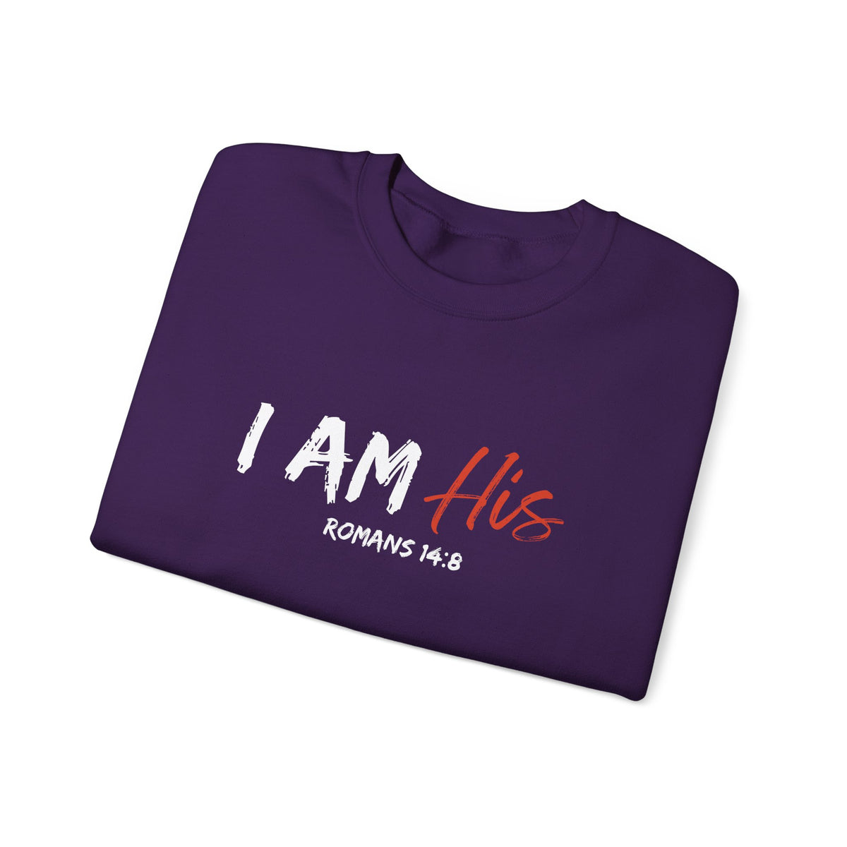 I Am His- Unisex Heavy Blend™ Crewneck Sweatshirt