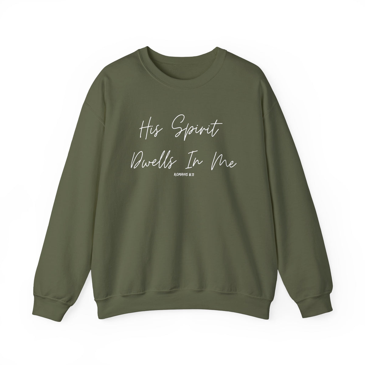 His Spirit Dwells In Me- Unisex Heavy Blend™ Crewneck Sweatshirt