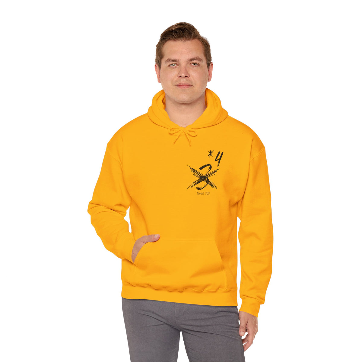 Not Just Three- Unisex Heavy Blend™ Hooded Sweatshirt