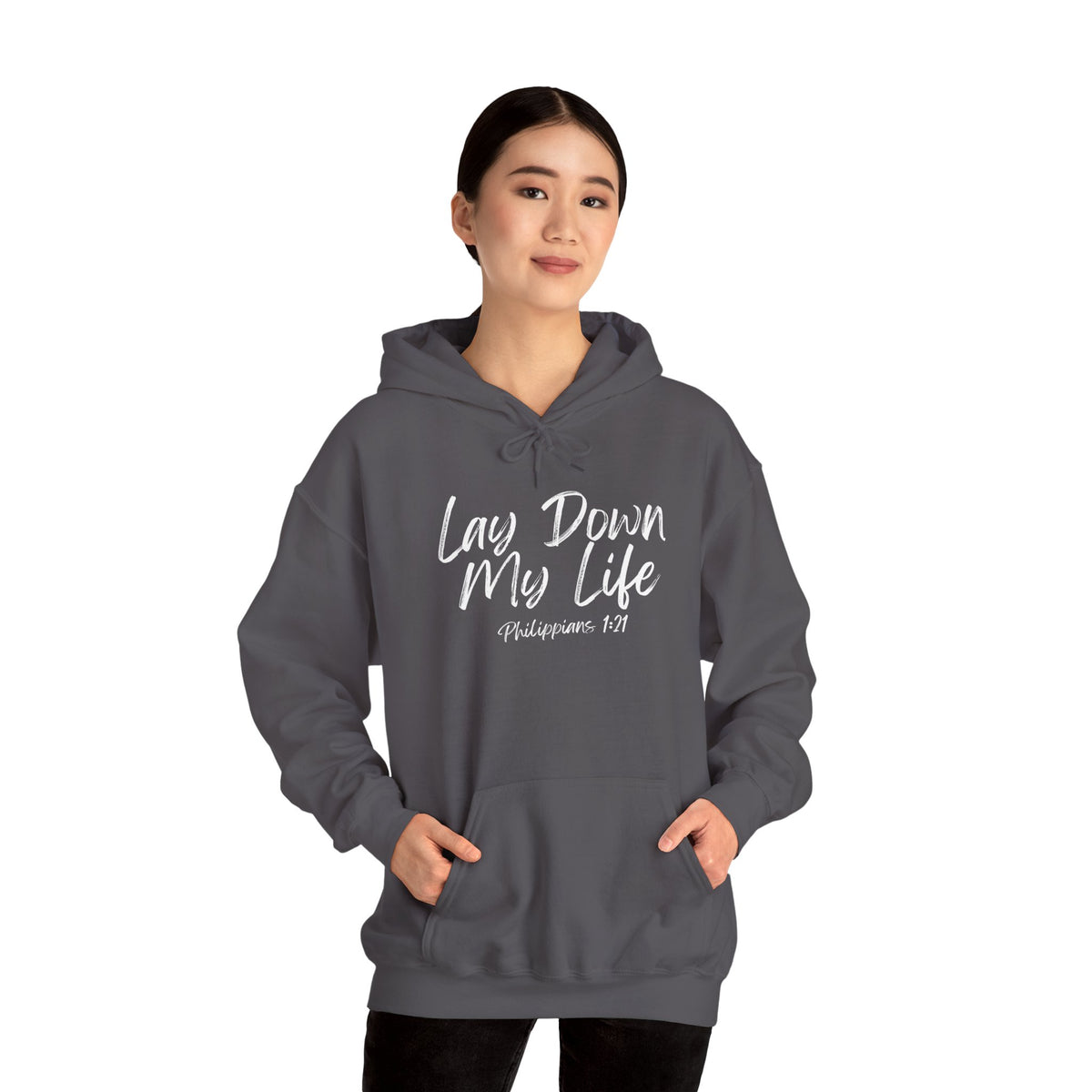 Lay Down My Life- Unisex Heavy Blend™ Hooded Sweatshirt