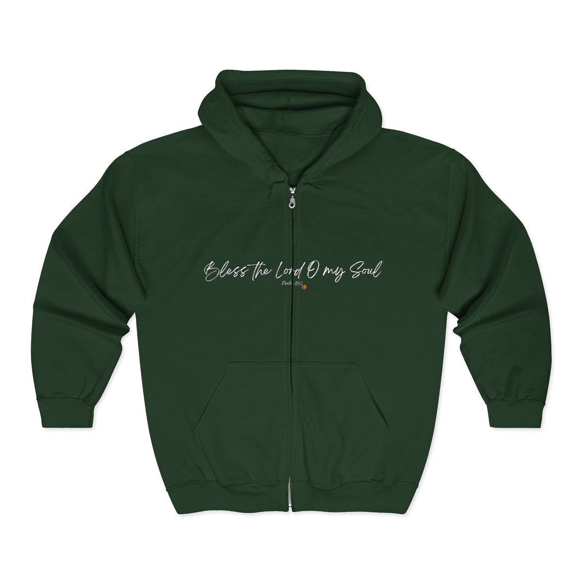 Bless The Lord O My Soul | Ladies' Heavy Blend™ Full Zip Hooded Sweatshirt