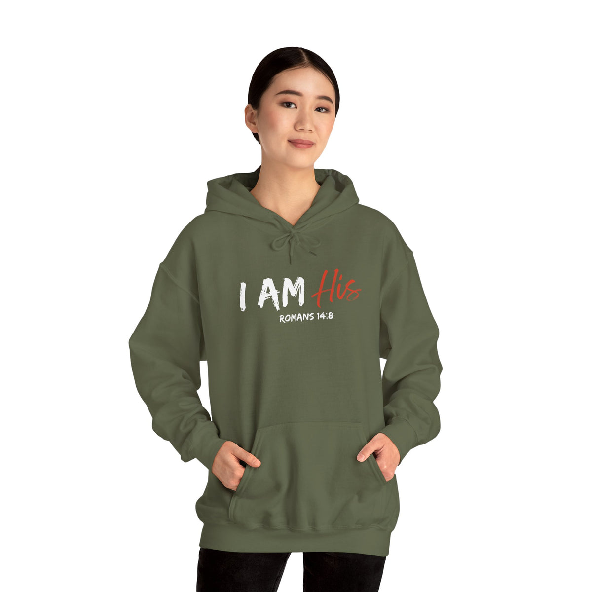 I Am His- Unisex Heavy Blend™ Hooded Sweatshirt