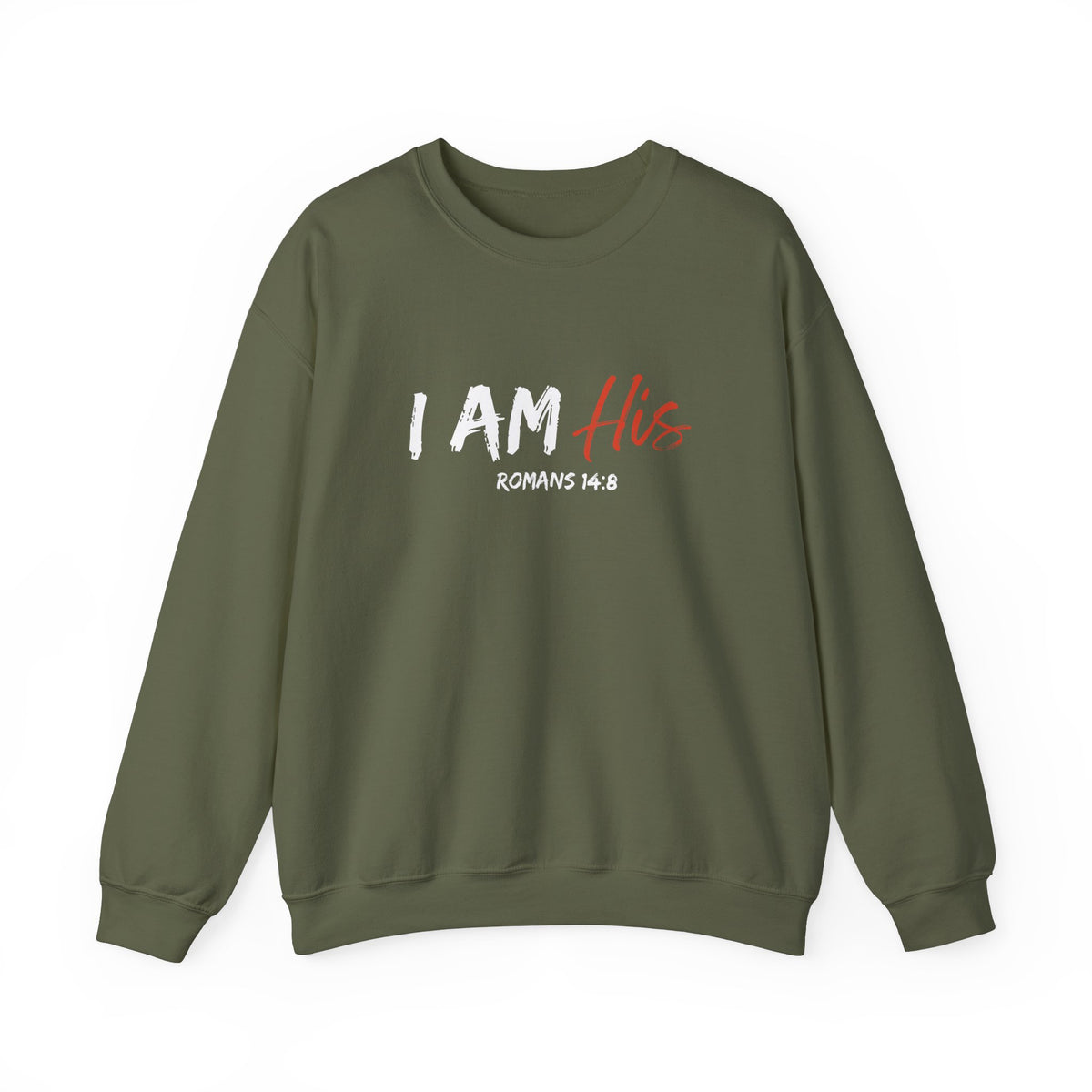 I Am His- Unisex Heavy Blend™ Crewneck Sweatshirt