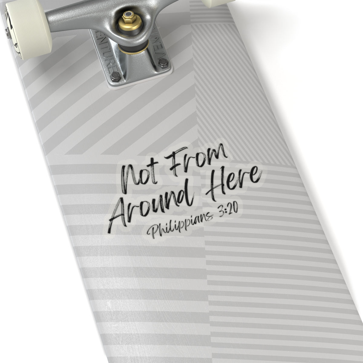 Not From Around Here- Kiss-Cut Stickers