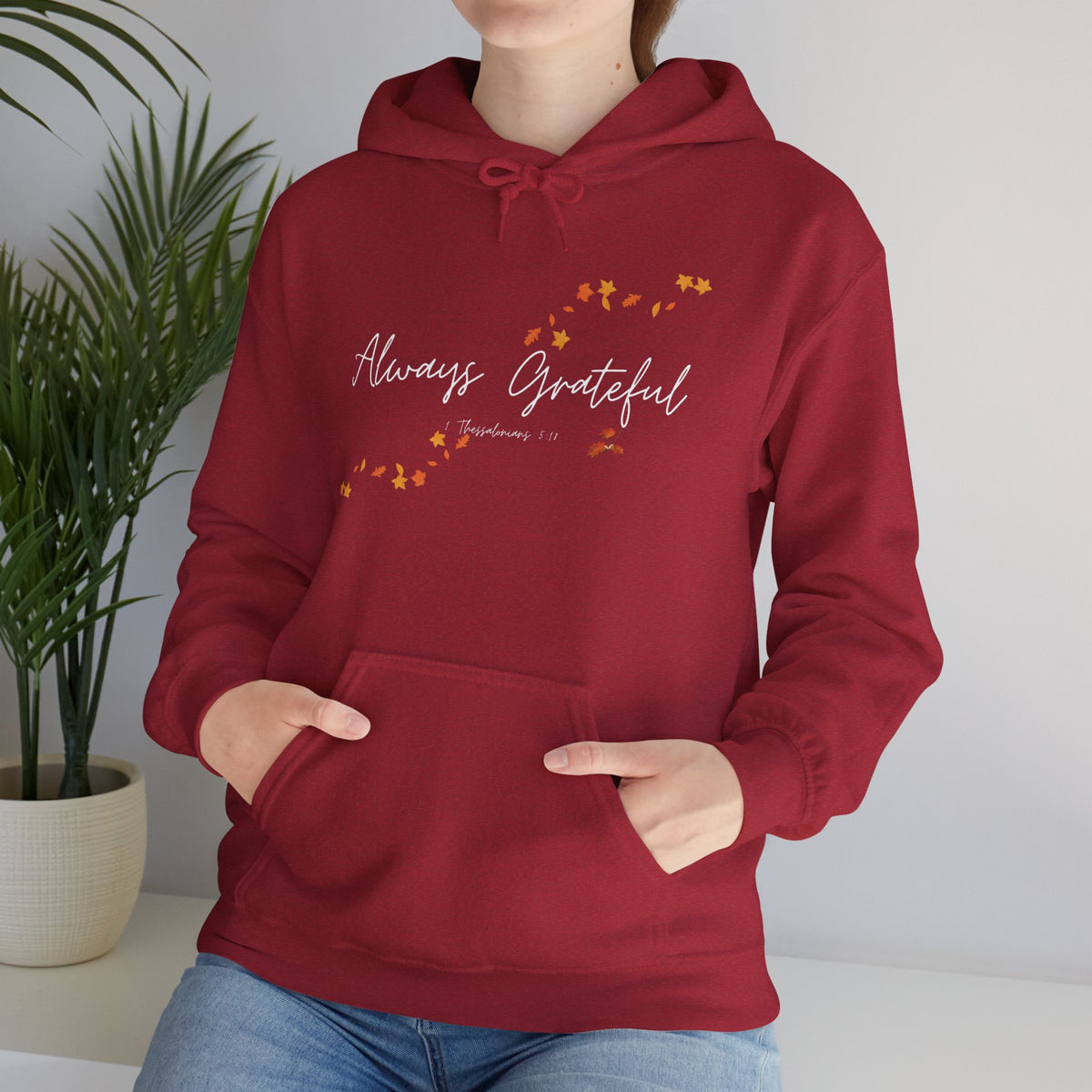 Always Grateful | Ladies' Heavy Blend™ Hooded Sweatshirt